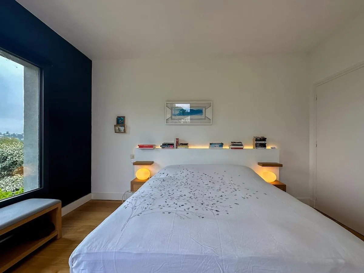 Maison Spacieuse Et Elegante Vue Sur L'Etang De Lannenec A 600M Du Fort-Bloque Ploemeur Franciaország